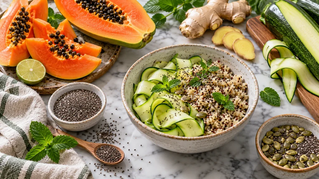 Aliments Anti-Ballonnements : 6 Choix Sains pour un Ventre Plat Selection d aliments anti-ballonnements pour preserver le confort intestinal