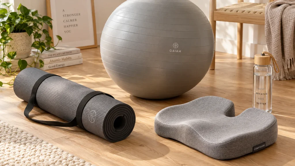 accessoires posture et gainage maison comparatif