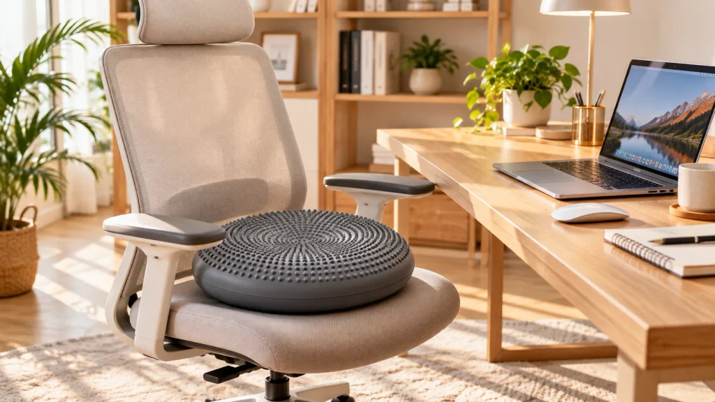 coussin ergonomique assise bureau posture